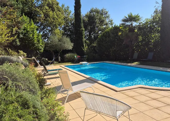 Domaine Des Oliviers Avec Piscine A